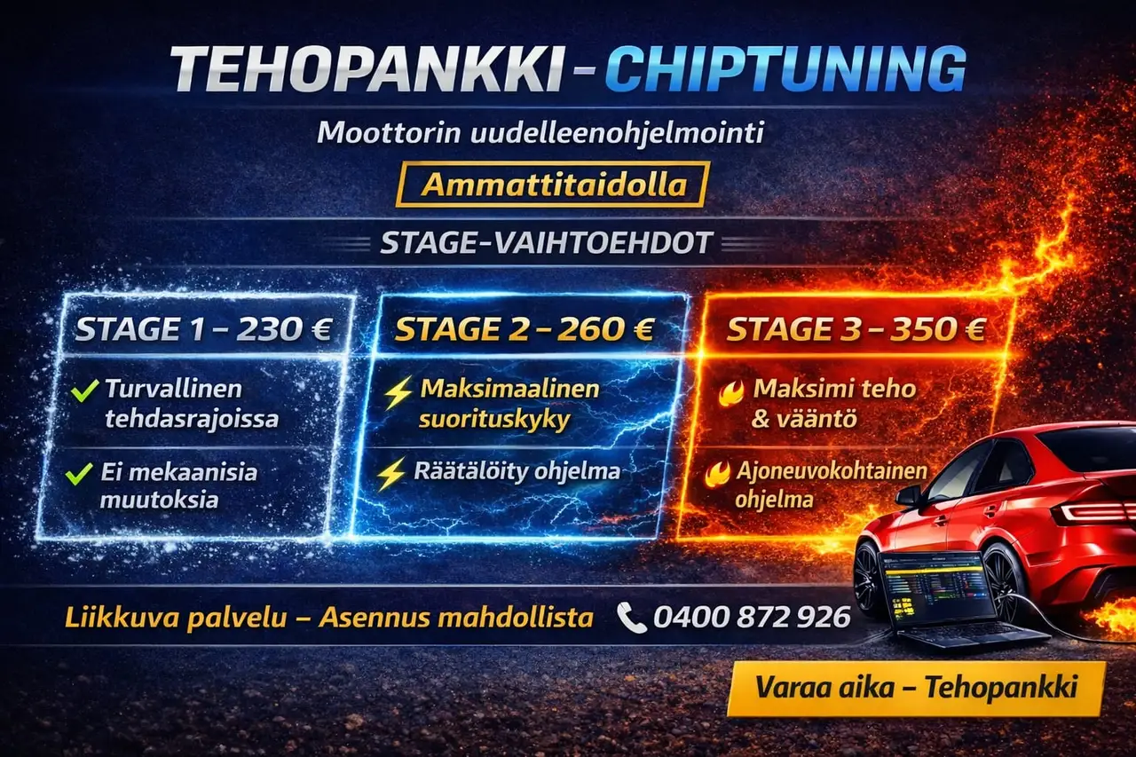Tehopankki stage options and mobile-service contact details